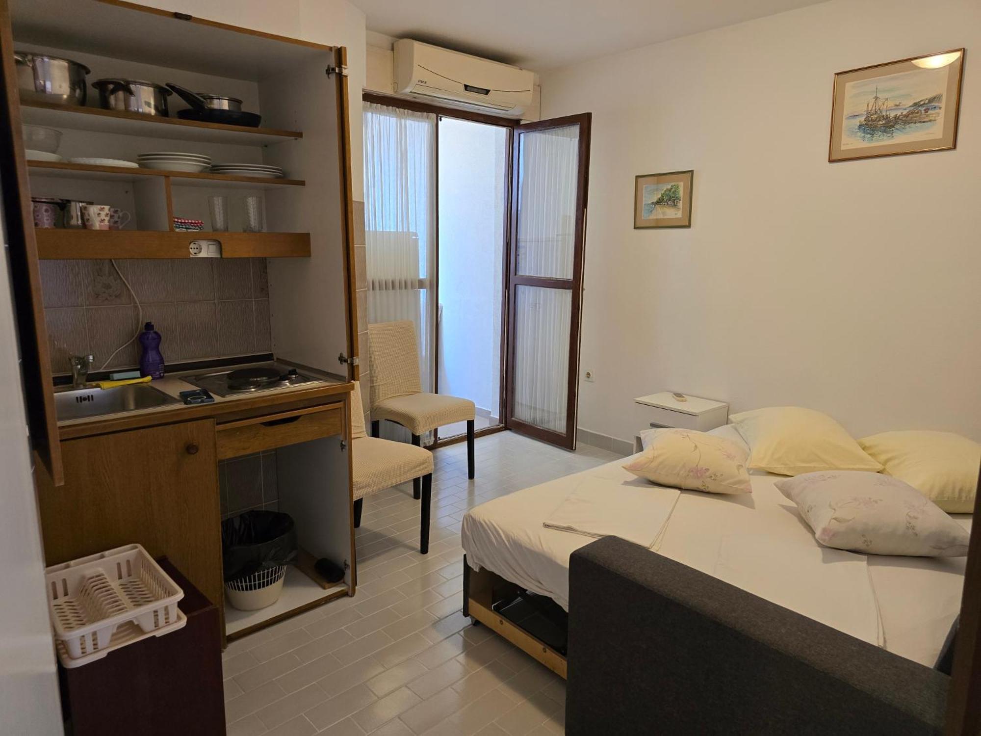 Apartmani Marija Baska Voda Bagian luar foto